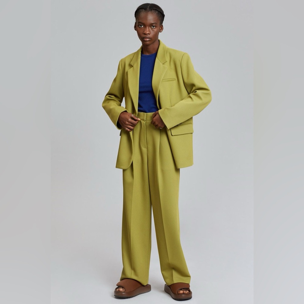 Minerva Suit Pants - Moss Green